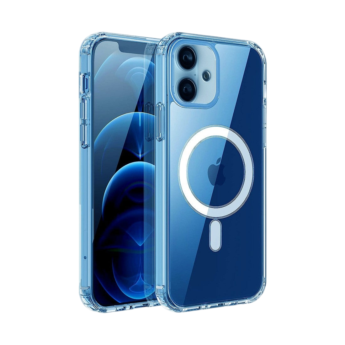 Coque transparente renforcée compatible Magsafe pour iPhone 16 Plus