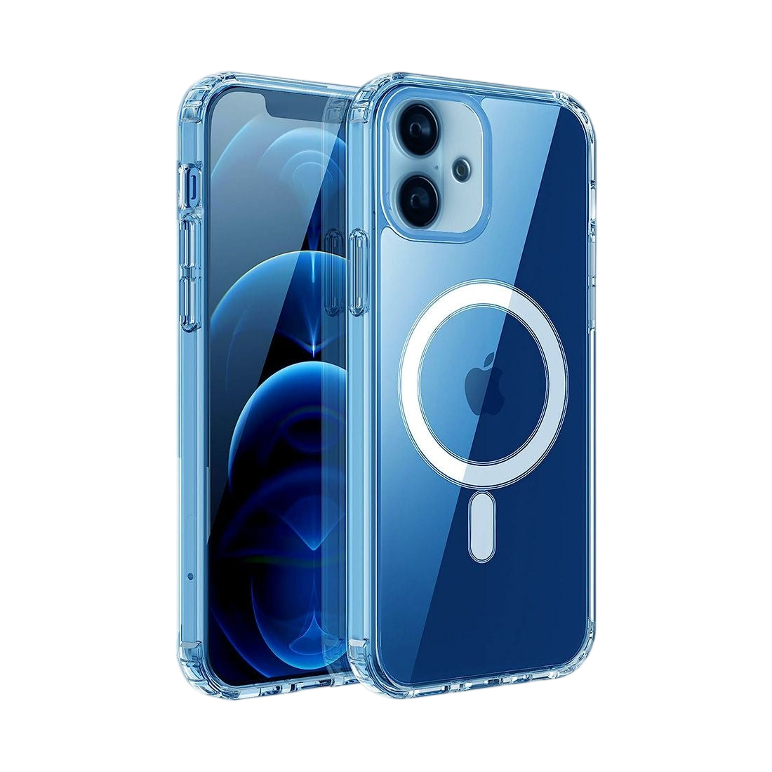 Coque transparente renforcée compatible Magsafe pour iPhone 16