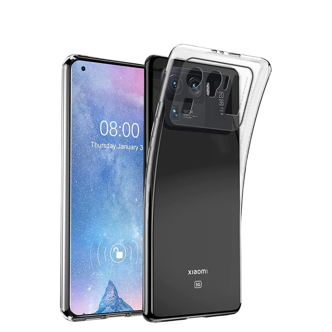 Coque Xiaomi Mi 11 Ultra en TPU souple - Transparent