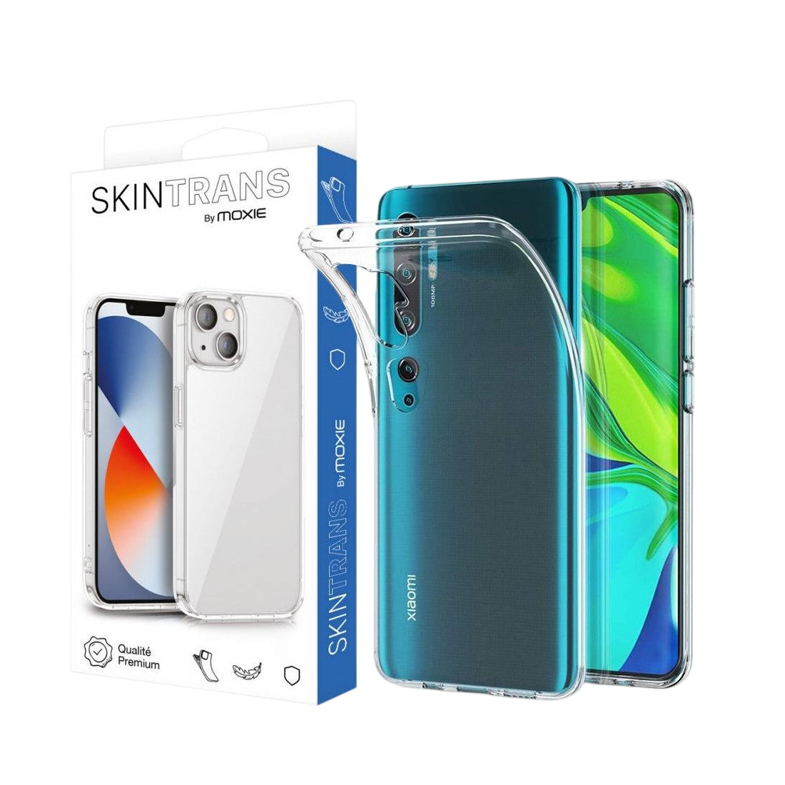 Coque Xiaomi Mi Note 10 en TPU souple - Transparent