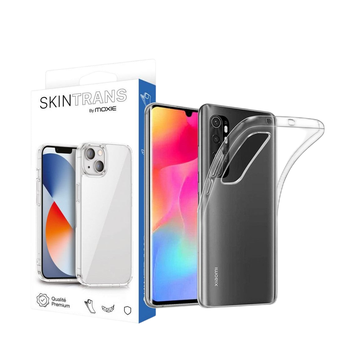Coque Xiaomi Mi Note 10 Lite en TPU souple - Transparent