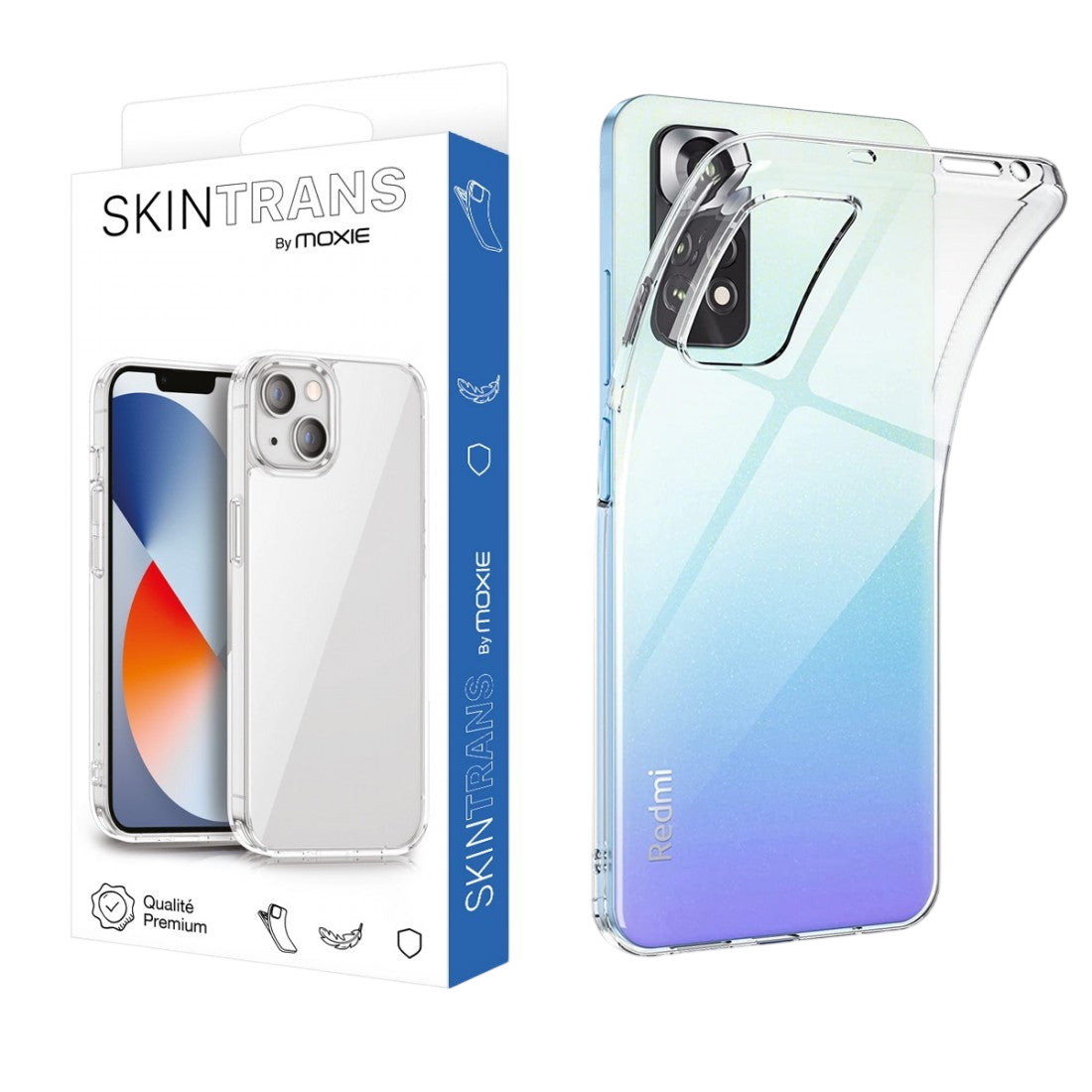 Coque Xiaomi Redmi Note 11 en TPU souple - Transparent
