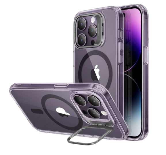 Coque Classic Hybrid MagSafe Stash Stand pour iPhone 14 Pro Max