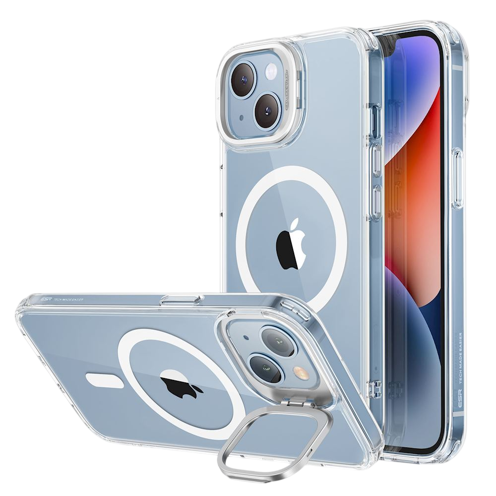 Coque Classic Hybrid MagSafe Stash Stand pour iPhone 14 Plus