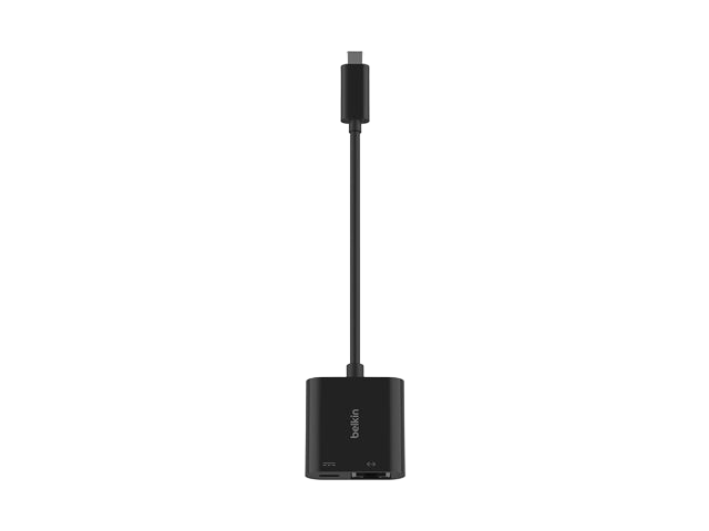 Belkin Adaptateur USB-C vers Ethernet Gigabit + Port de recharge PD 100W
