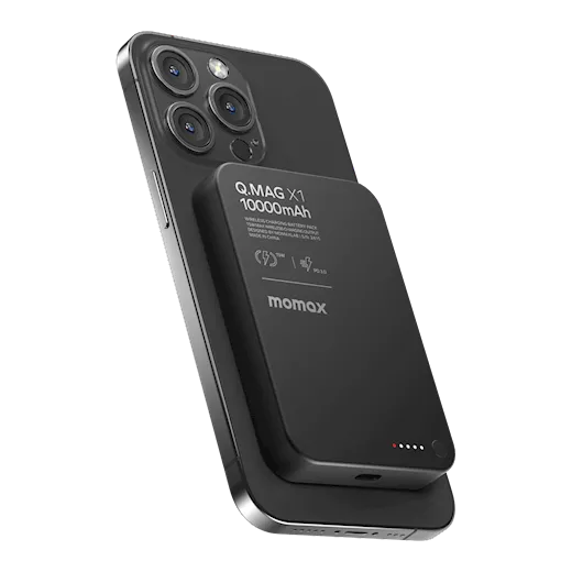 Batterie externe magnétique portable Momax Q.Mag X1 10000 mAh