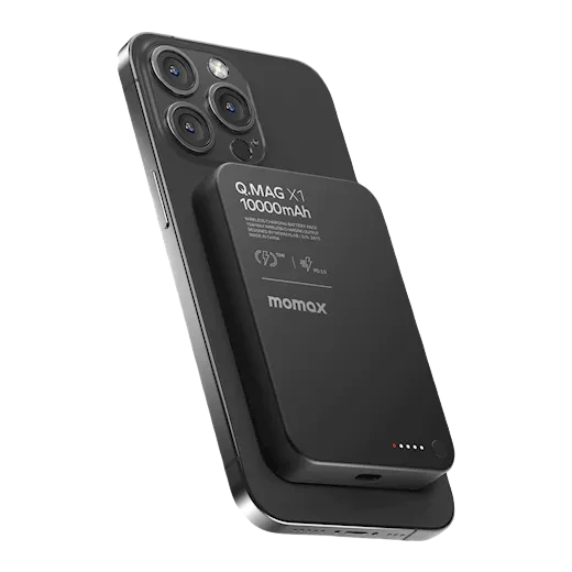 Batterie externe magnétique portable Momax Q.Mag X1 10000 mAh