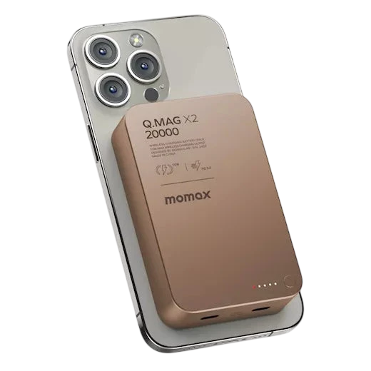 Batterie externe magnétique portable Momax Q.Mag X2 20000 mAh (Gen 2)