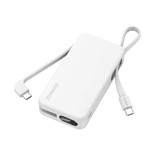 Batterie externe portable Momax 1-Power Vital+ avec double port USB-C