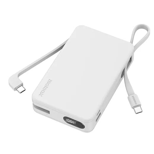 Batterie externe portable Momax 1-Power Vital+ avec double port USB-C