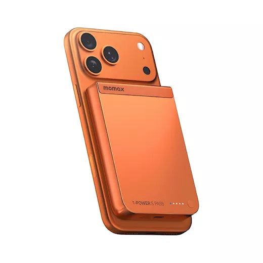 Batterie externe magnétique sans fil Qi2 Momax 1-Power S.Pass