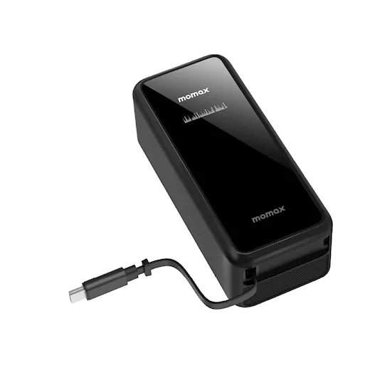 Chargeur secteur hybride et batterie externe 3-en-1 GaN Momax 1-Pac+ 10000 mAh