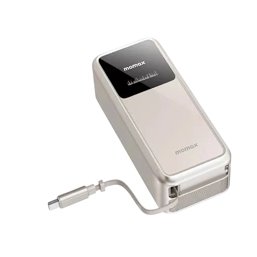 Chargeur secteur hybride et batterie externe 3-en-1 GaN Momax 1-Pac+ 10000 mAh