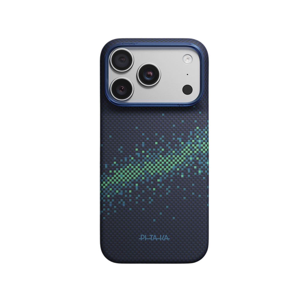 Coque de protection PITAKA en fibre d'aramide pour iPhone 18 Pro / 17 Pro