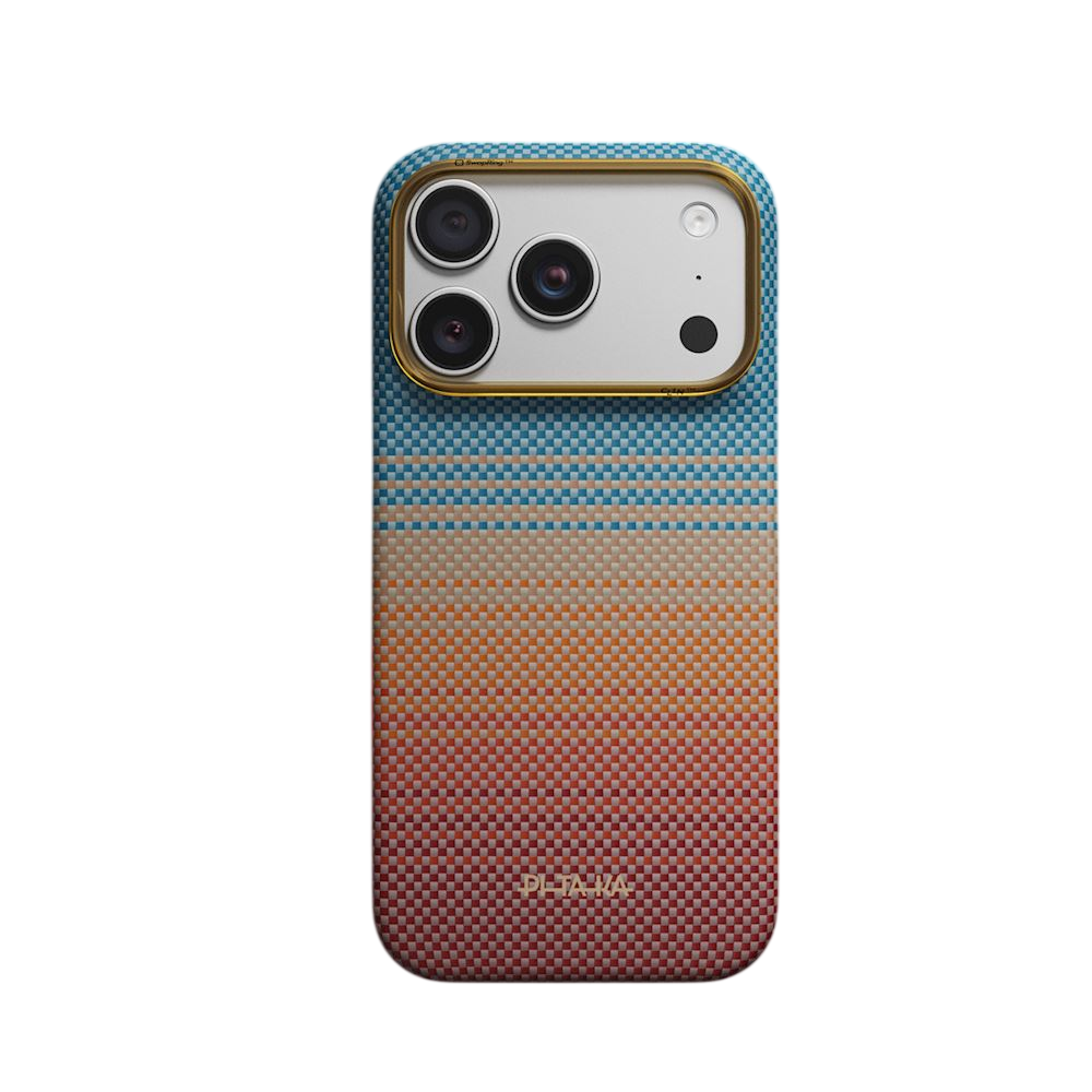 Coque de protection PITAKA en fibre d'aramide pour iPhone 18 Pro / 17 Pro