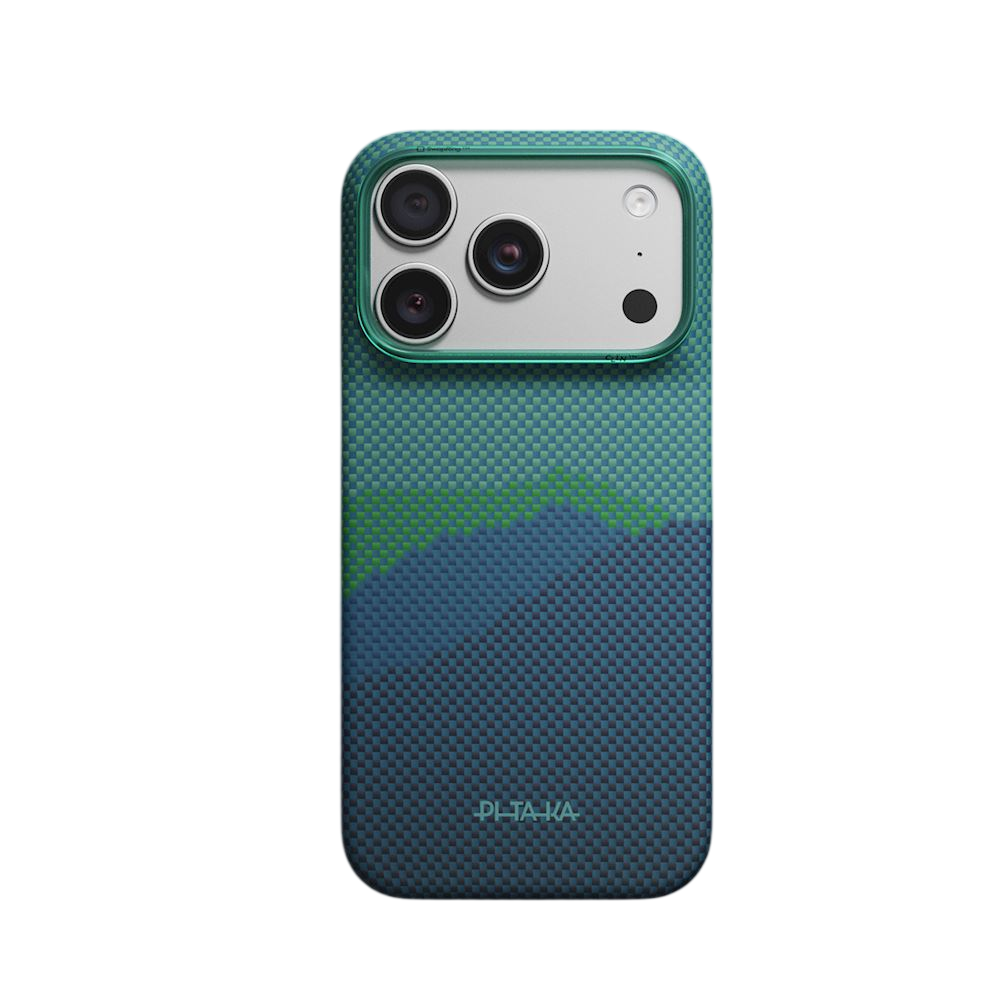 Coque de protection PITAKA en fibre d'aramide pour iPhone 18 Pro / 17 Pro