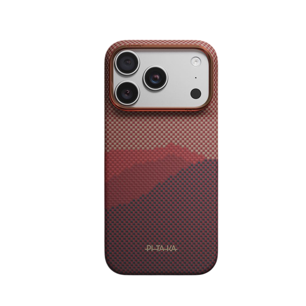 Coque de protection PITAKA en fibre d'aramide pour iPhone 18 Pro / 17 Pro