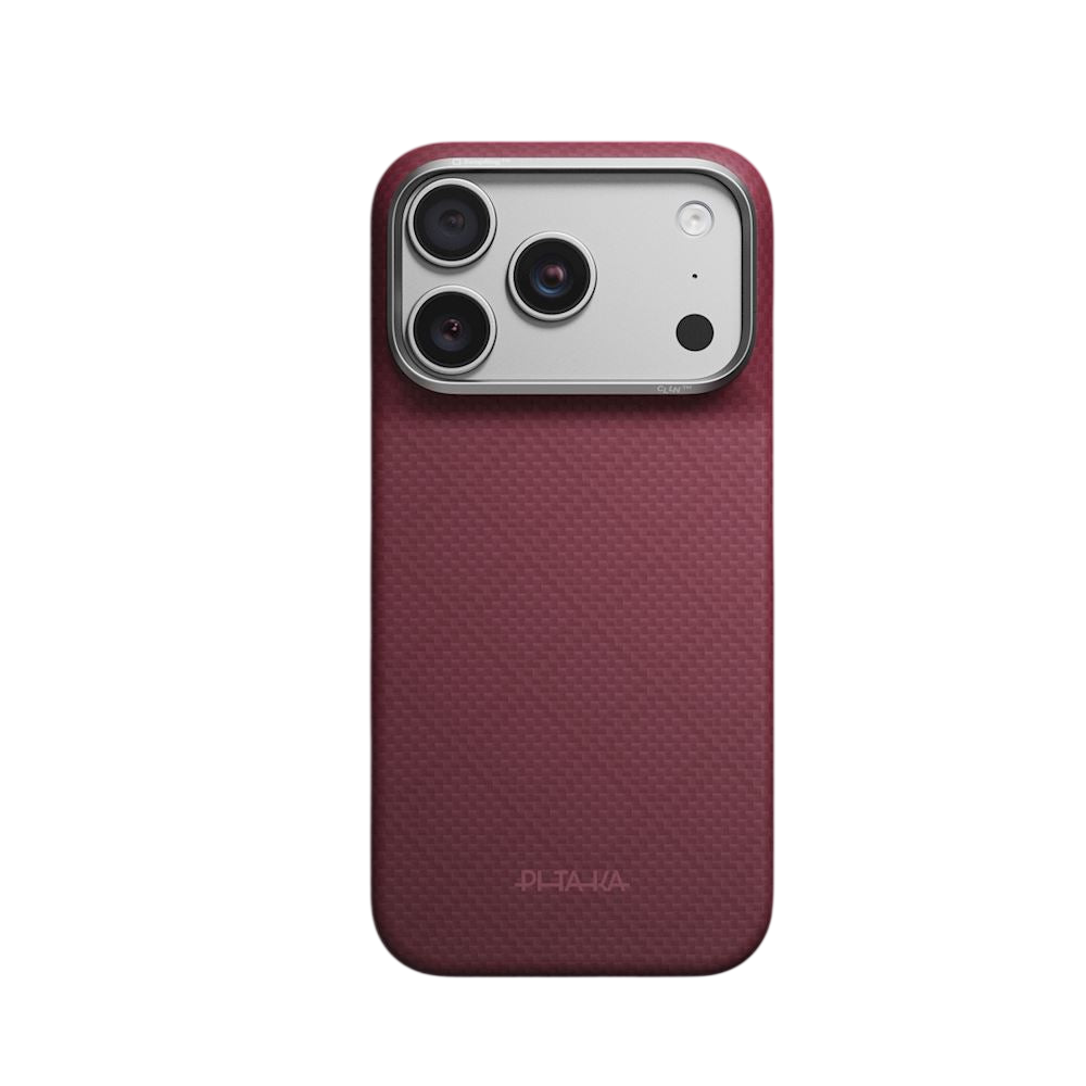 PITAKA Argyle en fibre d'aramide pour iPhone 18 Pro / 17 Pro
