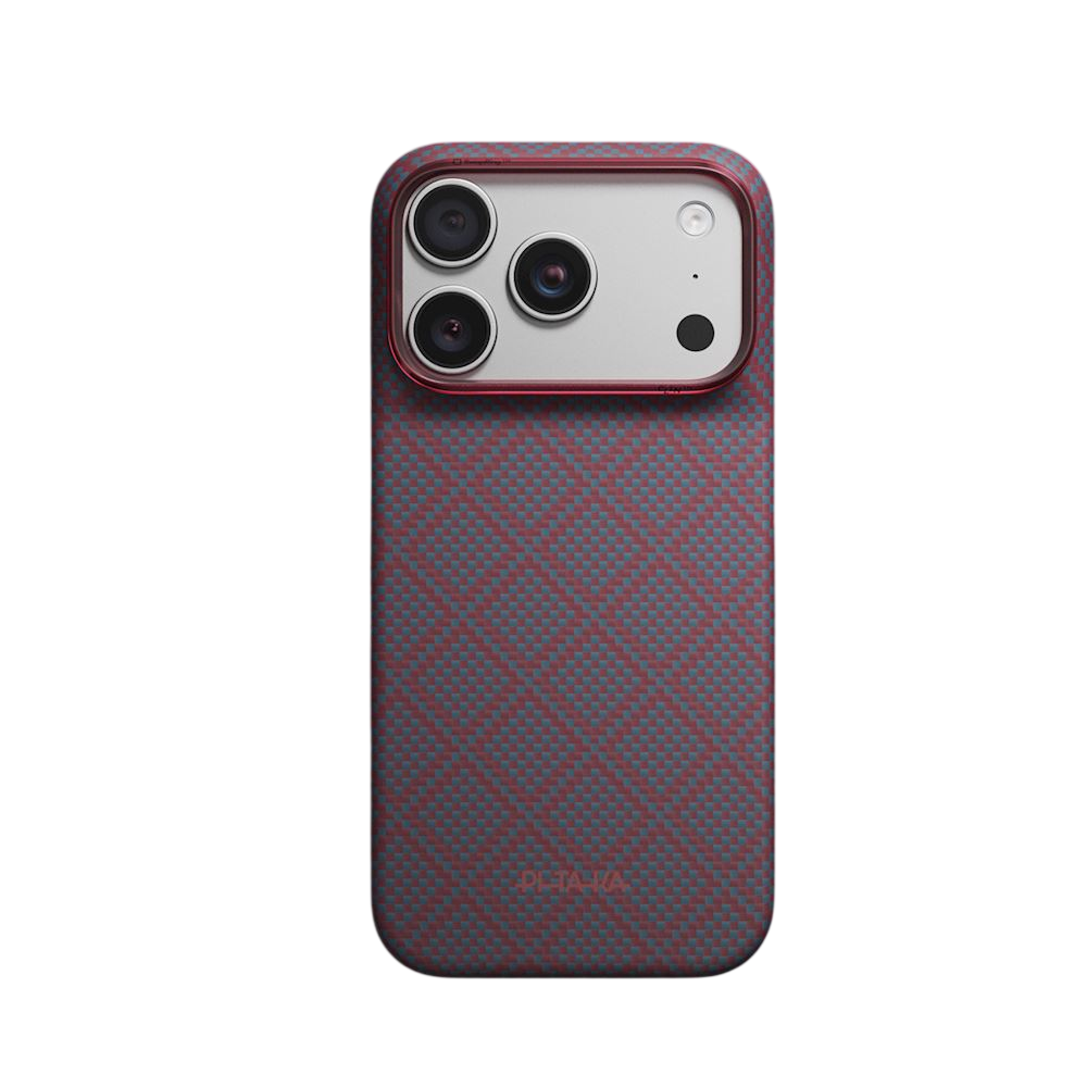 PITAKA Argyle en fibre d'aramide pour iPhone 18 Pro / 17 Pro
