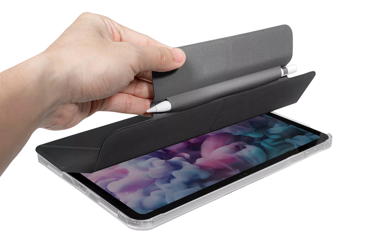 Étui de Protection Intelligent avec Support Multi-Angles pour iPad Pro 13" (M4 - 2024)