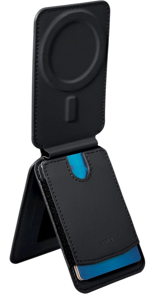 Flip-Out Stand & Card Case - Porte-Cartes Magnétique et Support MagSafe
