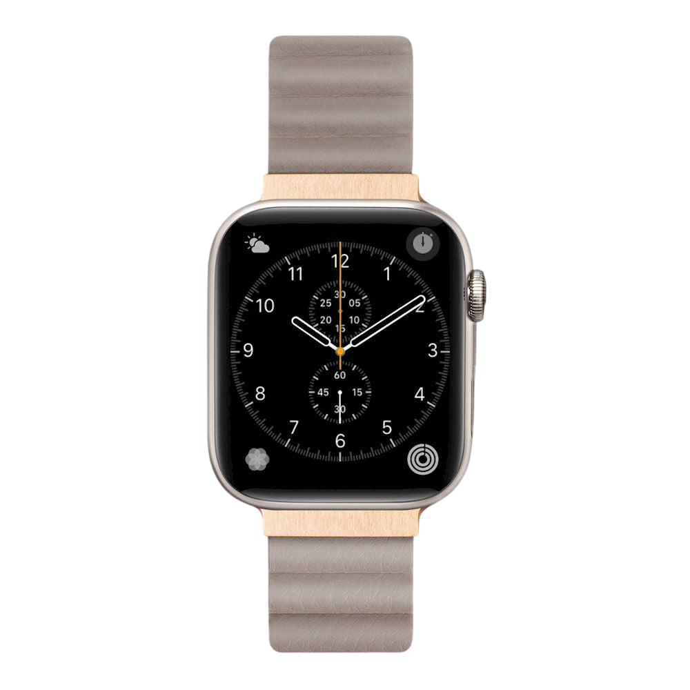 Bracelet en Cuir Végan Premium pour Apple Watch