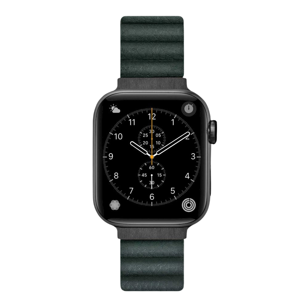 Bracelet en Cuir Végan Premium pour Apple Watch