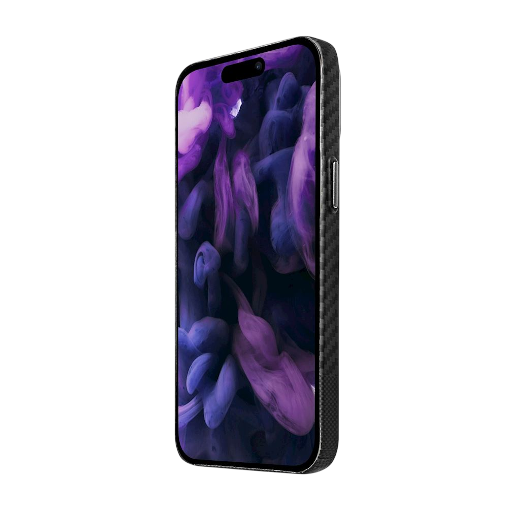 Coque de Protection en Fibre d'Aramide MagSafe pour iPhone 15 Pro