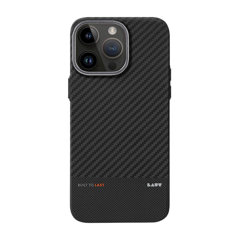 Coque de Protection en Fibre d'Aramide MagSafe pour iPhone 15 Pro Max