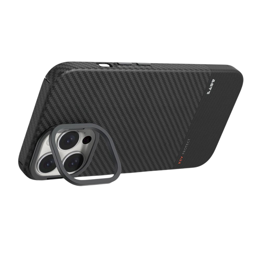 Coque de Protection en Fibre d'Aramide MagSafe pour iPhone 16 Pro Max