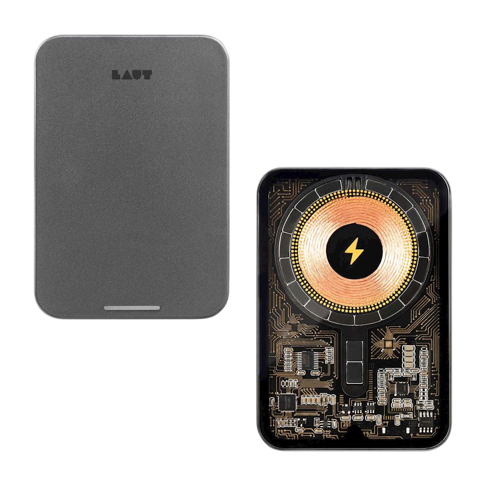 MagSafe Powerbank - Batterie Externe Magnétique 5 000 mAh avec Dos Transparent