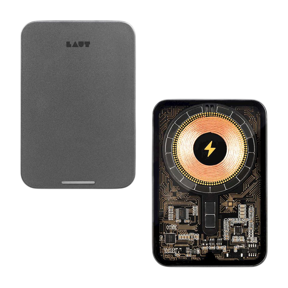 MagSafe Powerbank - Batterie Externe Magnétique 5 000 mAh avec Dos Transparent
