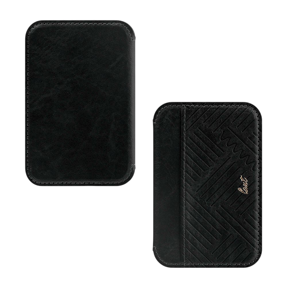 Porte-Cartes Magnétique MagSafe en Cuir Végan