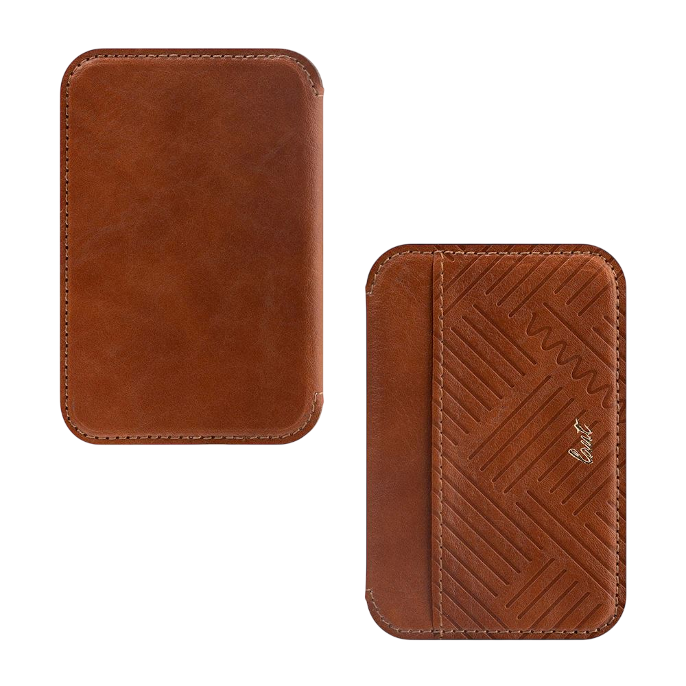 Porte-Cartes Magnétique MagSafe en Cuir Végan