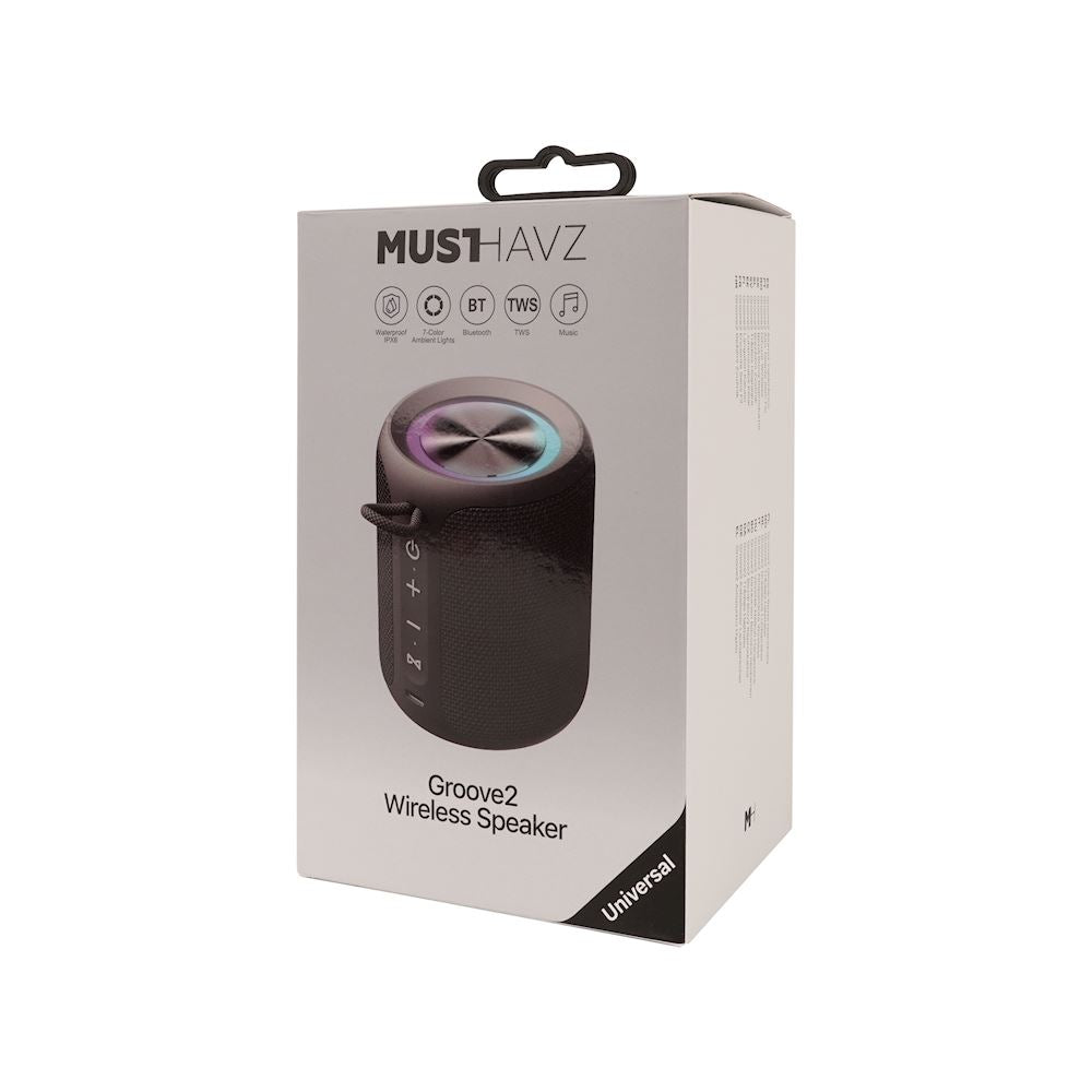 Enceinte sans fil portable MustHavz Groove2