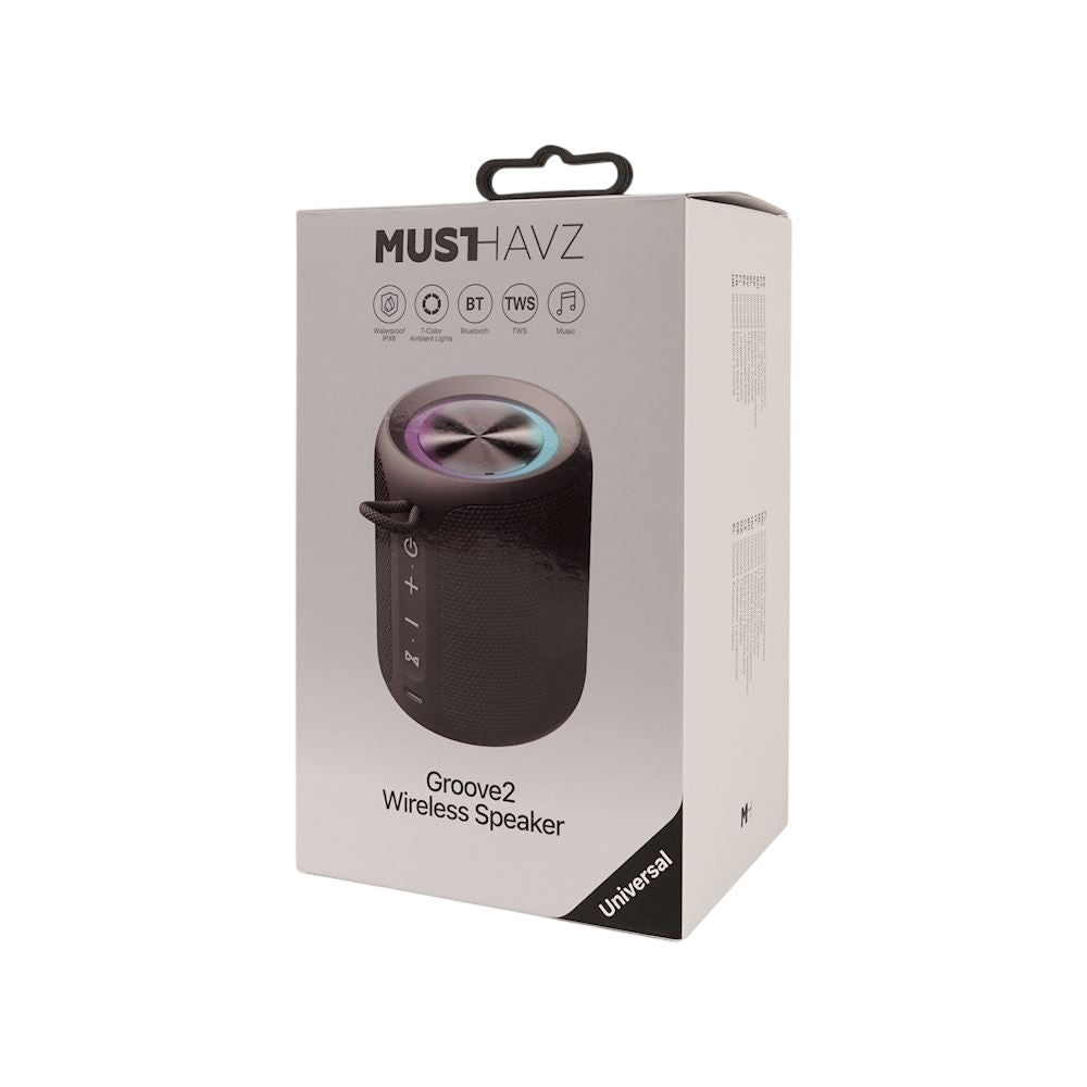 Enceinte sans fil portable MustHavz Groove2