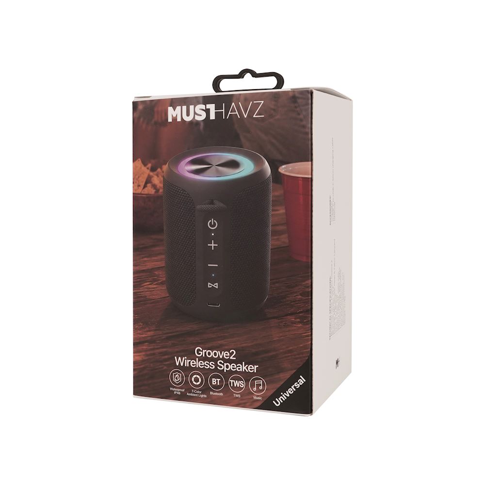 Enceinte sans fil portable MustHavz Groove2