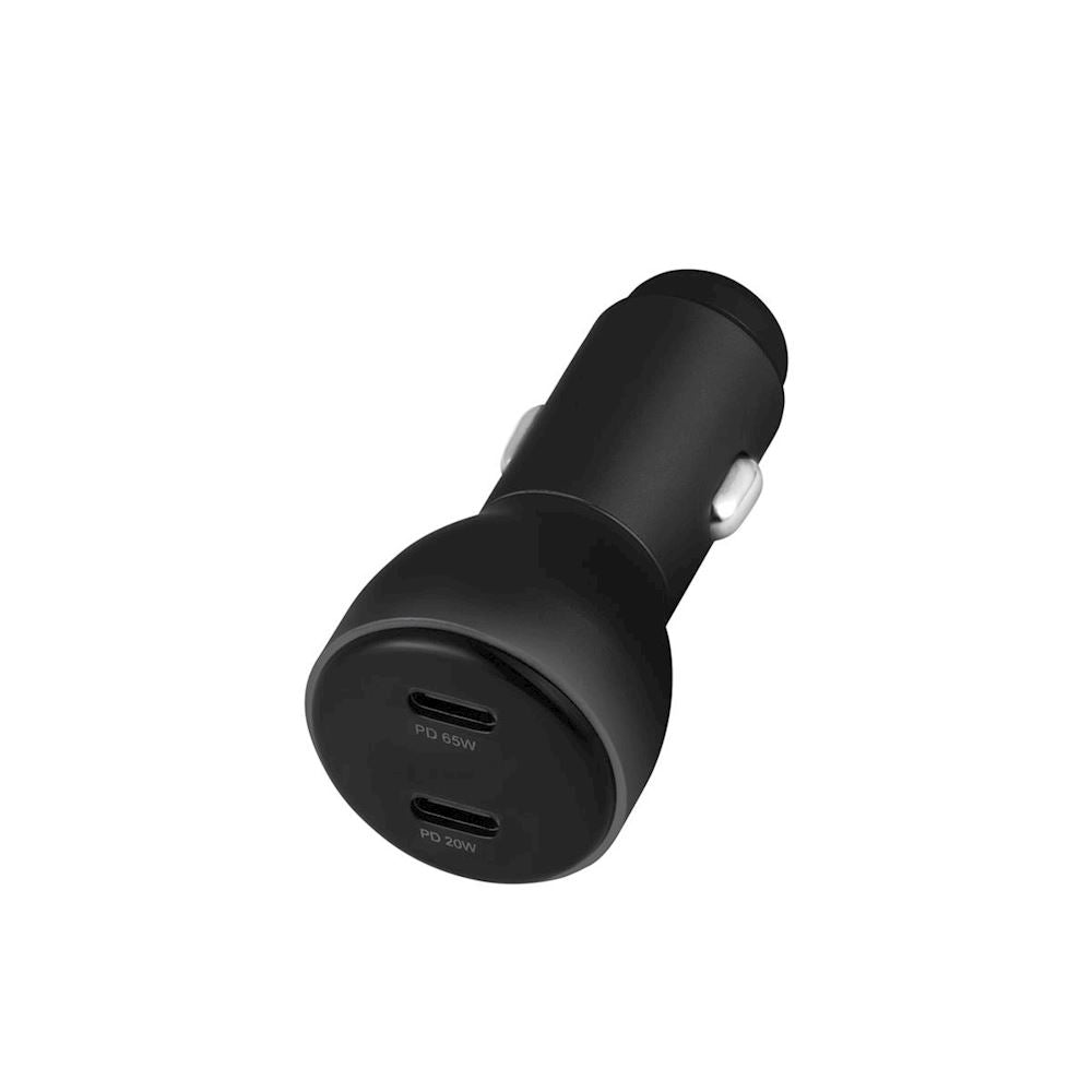 Chargeur Voiture Double USB-C - 65W - Power Delivery