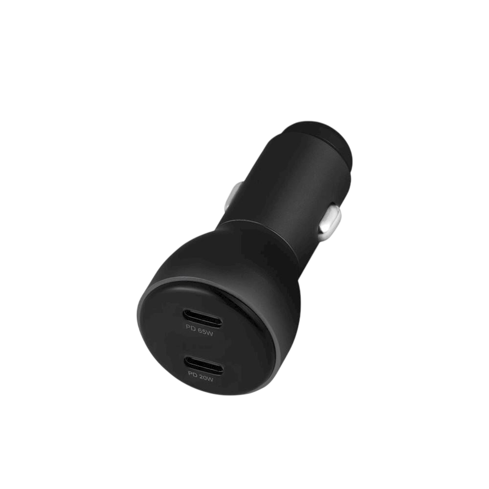 Chargeur Voiture Double USB-C - 65W - Power Delivery