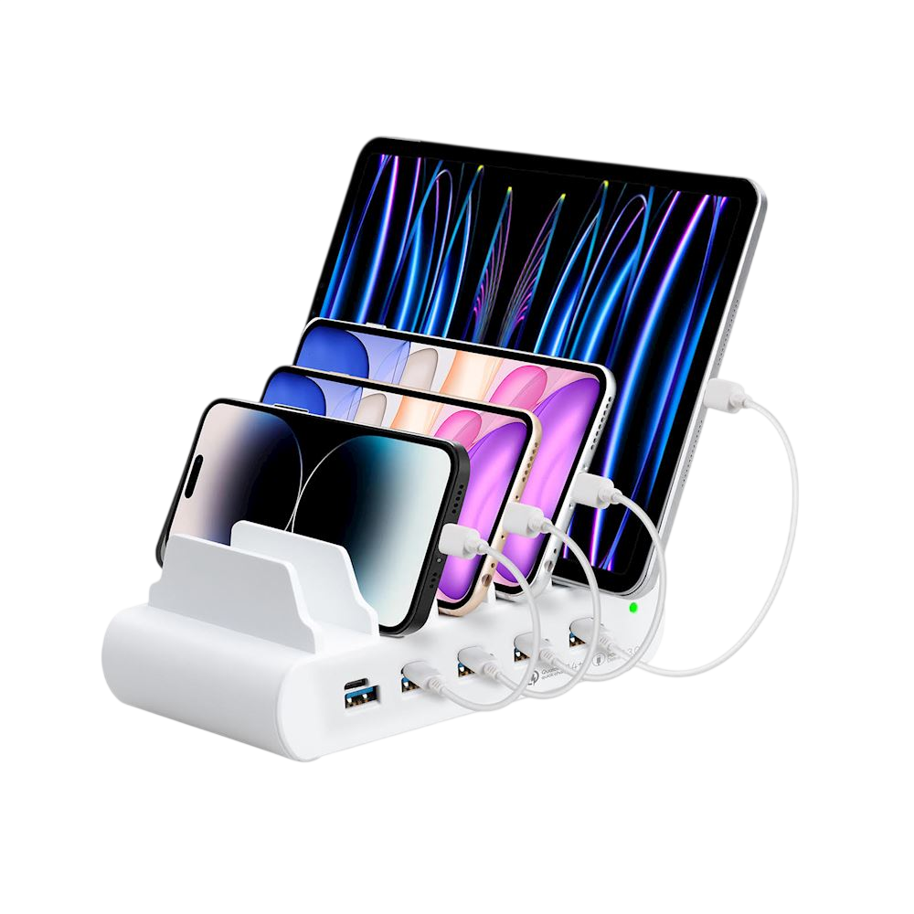 Station de Charge Familiale Multi-Ports - 150W