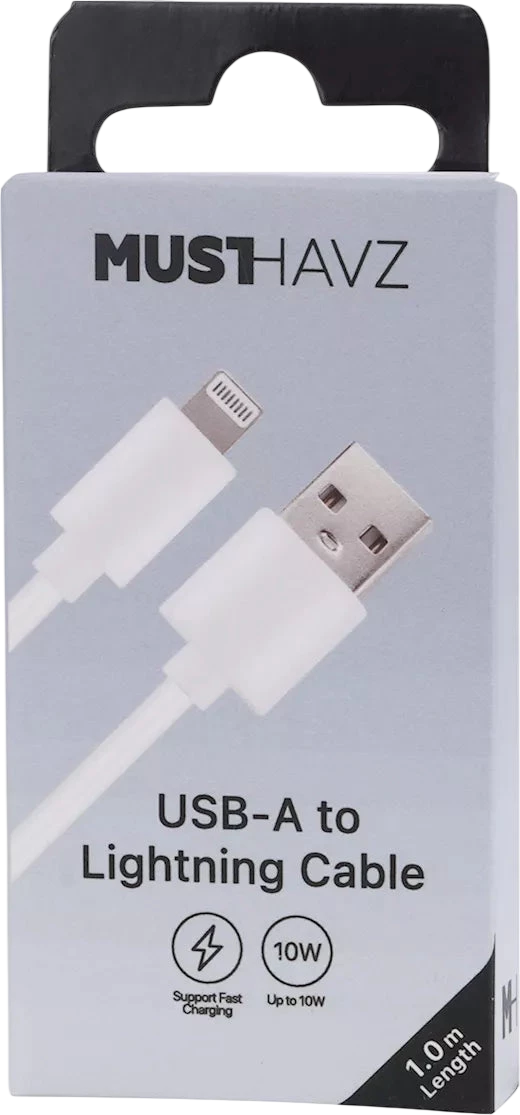 Câble USB-A vers Lightning GoEasy - 1,0 Mètre