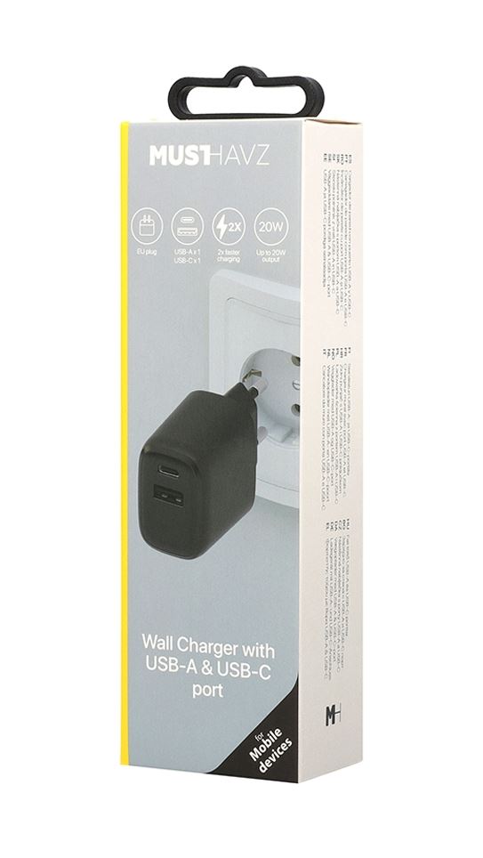 Chargeur Secteur USB-C Power Delivery - 20W