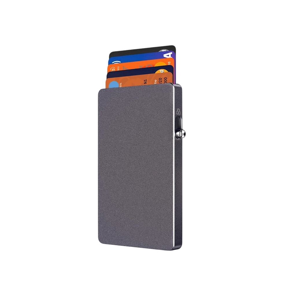 MagSlider - Porte-Cartes Magnétique MagSafe - Finition Métal