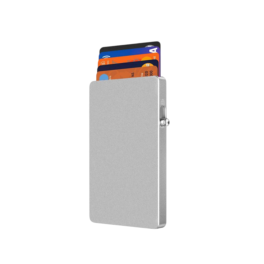 MagSlider - Porte-Cartes Magnétique MagSafe - Finition Métal