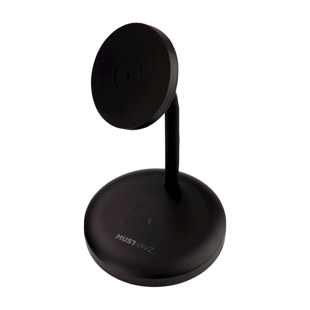 MagStand 2-in-1 - Station de Charge Magnétique MagSafe & Sans Fil