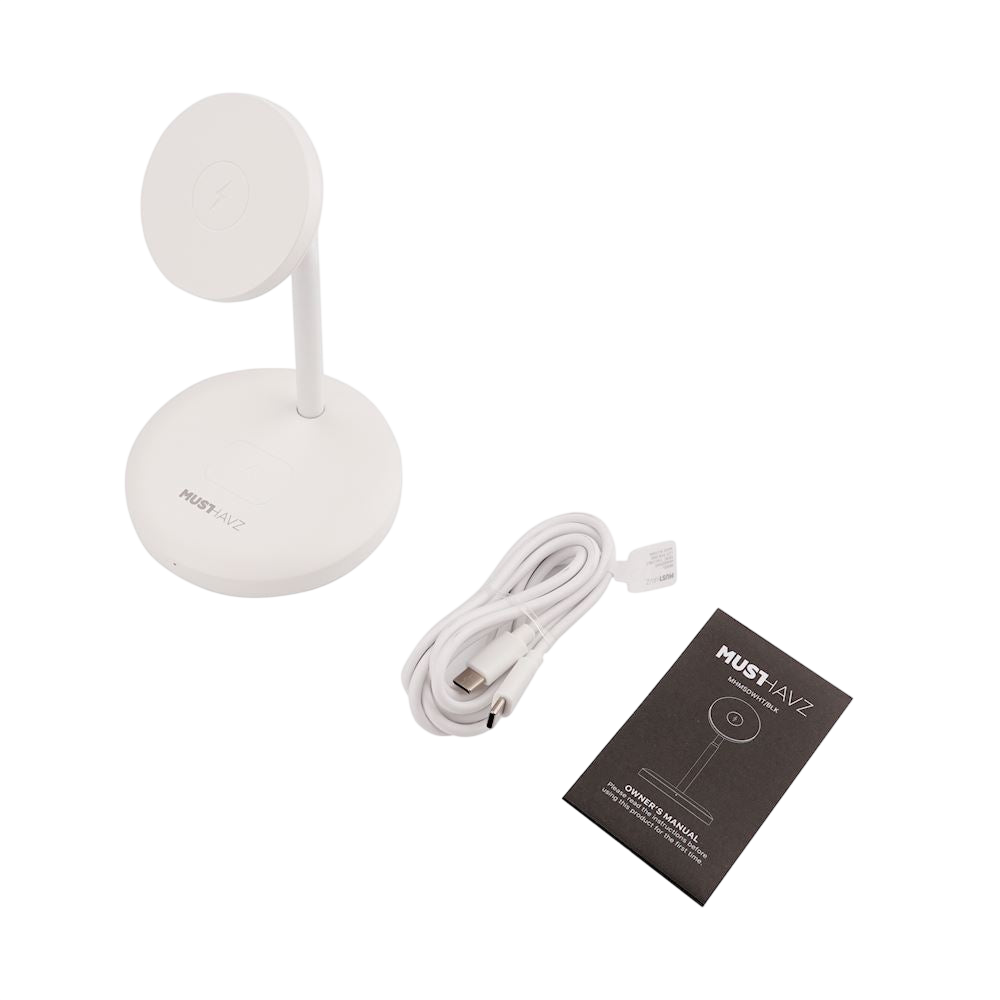 MagStand 2-in-1 - Station de Charge Magnétique MagSafe & Sans Fil