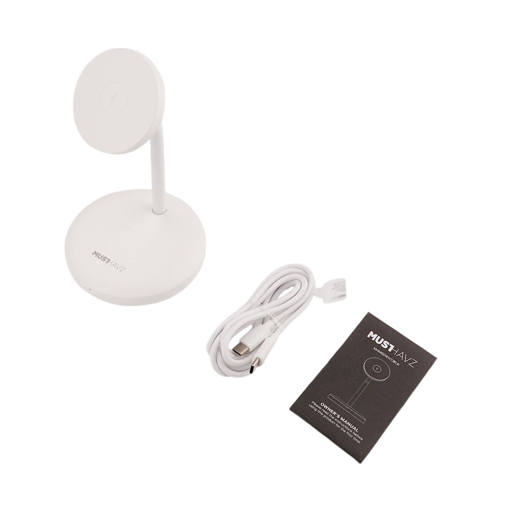 MagStand 2-in-1 - Station de Charge Magnétique MagSafe & Sans Fil