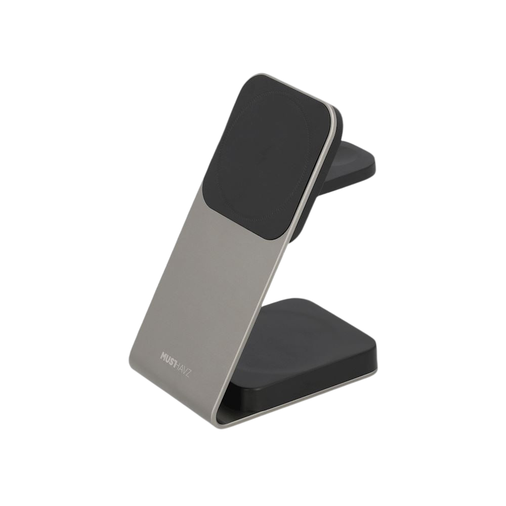 MagCore Alu 3-in-1 - Station de Charge Magnétique MagSafe Premium en Aluminium