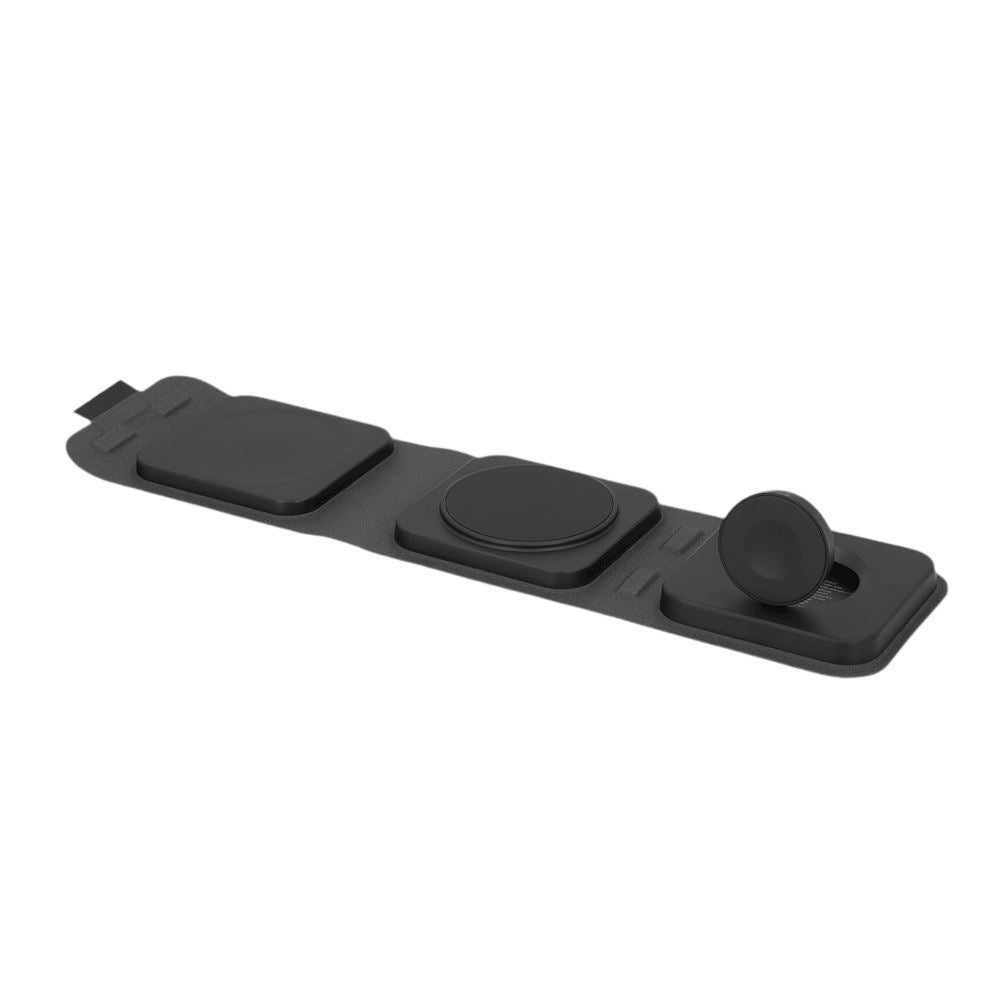 MagTrio 3-in-1 - Station de Charge Magnétique MagSafe Pliable et Ultra-Portable