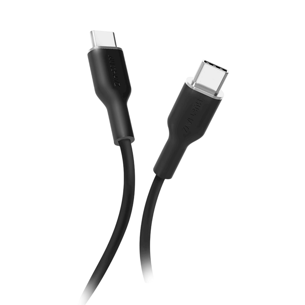 Câble USB-C vers USB-C Soft Silicone - 100W - 1,2 Mètre